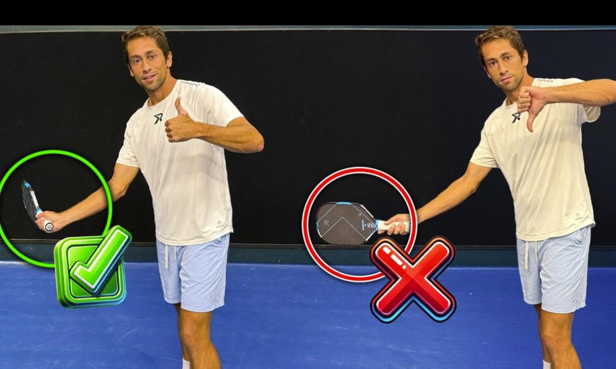 Thiếu sự linh hoạt khi vung vợt cũng là lỗi sai phổ biến