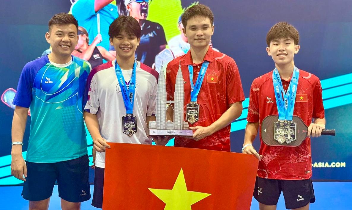 Trịnh Linh Giang vô địch pickleball châu Á