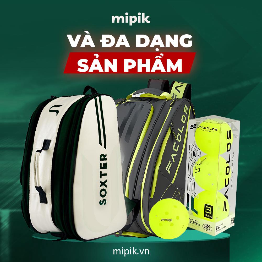 Mipik là một đơn vị cung cấp dụng cụ pickleball uy tín, chính hãng