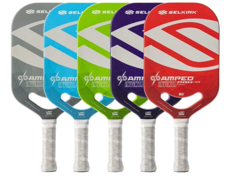 Vợt Selkirk Amped Invikta có bảng màu đa dạng