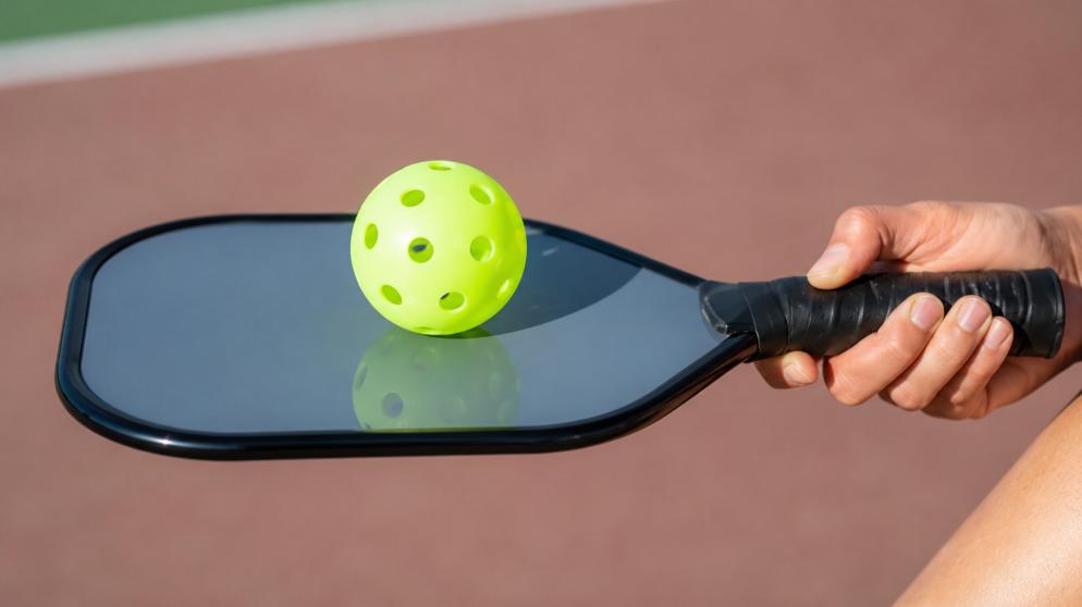 Điểm ngọt là vị trí đánh bóng hiệu quả nhất trên mặt vợt pickleball