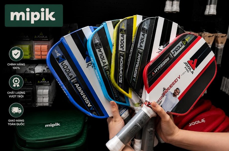 Mipik chuyên cung cấp vợt pickleball Joola chính hãng
