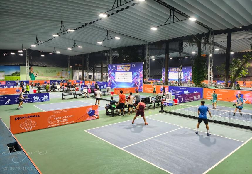 Sân pickleball Cầu Giấy - sân pickleball Hà Nội